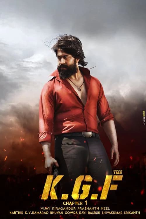 K.G.F: Chapter 1 film posteri