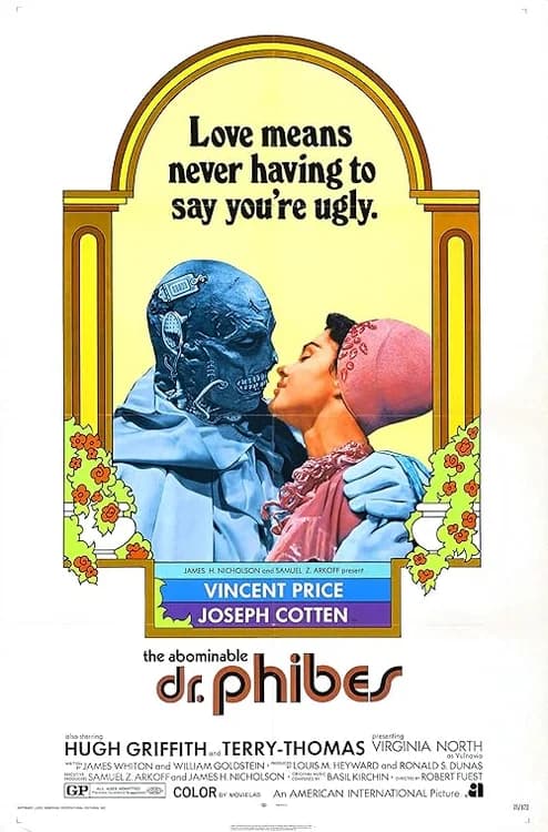 The Abominable Dr. Phibes film posteri